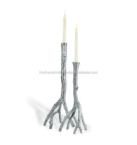 Porte-bougie en corail blanc - Product Image 4