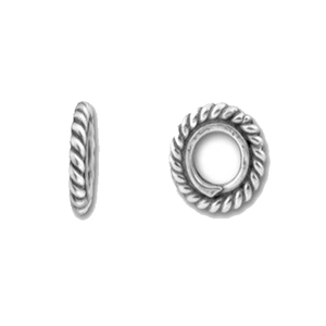 Cuentas de Plata de Ley 925 de alta calidad para pendientes y joyería, cuentas sueltas hechas de metal de primera calidad, suministro OEM - Product Image 1