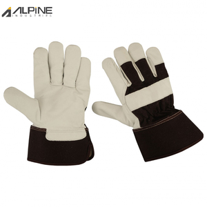 Gants de soudage unisexes de haute qualité OEM en cuir de gréeur canadien avec revêtement en latex de sécurité doublure en coton taille XL fonction anti-coupure - Product Image 2