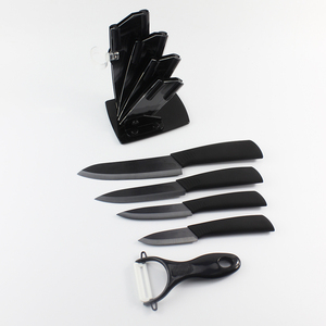 Wholesale Multi-purpose Royal Chef <strong>Ceramic</strong> <strong>Knife</strong> <strong>Set</strong> with Grater Black Kitchen <strong>Knife</strong> - Product Image 5