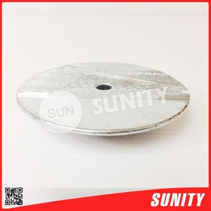 อะโนด์ดีเซลสำหรับเรือยนต์นอกชายฝั่งรุ่นใหม่ TAIWAN SUNITY YR-3 สำหรับเปลี่ยนอะโนด์หางเสือ ขนาด 77 มม. (3 นิ้ว) x 14.5 มม. รู 7 มม. - Product Image 4