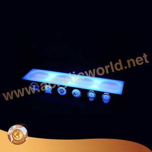 Présentoirs en acrylique noir clair, support de verre à vin, plateau de 4mm d'épaisseur, présentoir à vin - Product Image 1