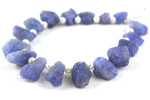 Tanzanite bleue naturelle pierre précieuse non polie rugueuse décembre pierre de naissance faisant des bijoux faits à la main en gros - Product Image 2