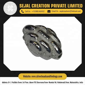 ลูกปัดเงินคุณภาพดีสไตล์ชนเผ่าลูกปัดสเตอร์ลิงเงิน - Product Image 2