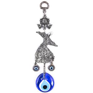 Dervish Semazen รูปตกแต่งแขวนผนังด้วยมือทำจากแก้วตาปีศาจจากตุรกี - Product Image 1