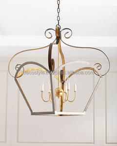 ทองเหลืองโบราณ4โคมไฟระย้า - Product Image 4