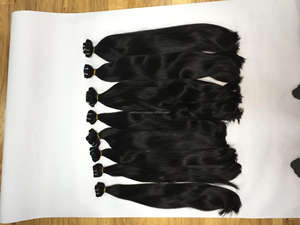 Extensiones de cabello humano vietnamita, máquina de trama recta, brillo de cabello Remy y seda - Product Image 5