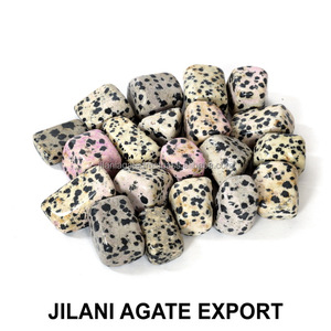 Jaspe dálmata al por mayor piedra caída precio más barato artesanías de piedra semipreciosa para la decoración del hogar - Product Image 2