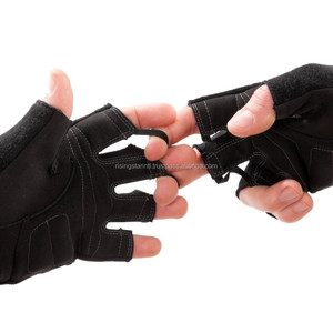 Haute Qualité conception personnalisée Maille Dos Gym Gants De Fitness Premium Anti-dérapant Gants De Levage De Poids - Product Image 6