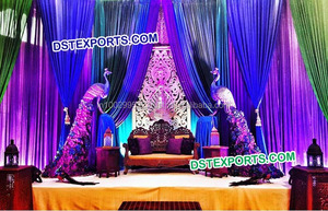 Décoration De Mariage indien Suspendu Cadres De Mariage Designer Petit Panneau Suspendu Conception Cadres avec Canapé De Mariage - Product Image 5