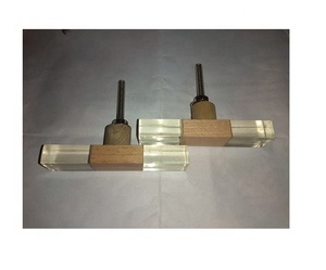 Stylish Modern Wood Knobs <b>for</b> Drawers <b>Decorative</b> Cabinet Dresser Wardrobe <b>Accessories</b> <b>for</b> Office Home Kitchen <b>Bedroom</b> Use - Product Image 1