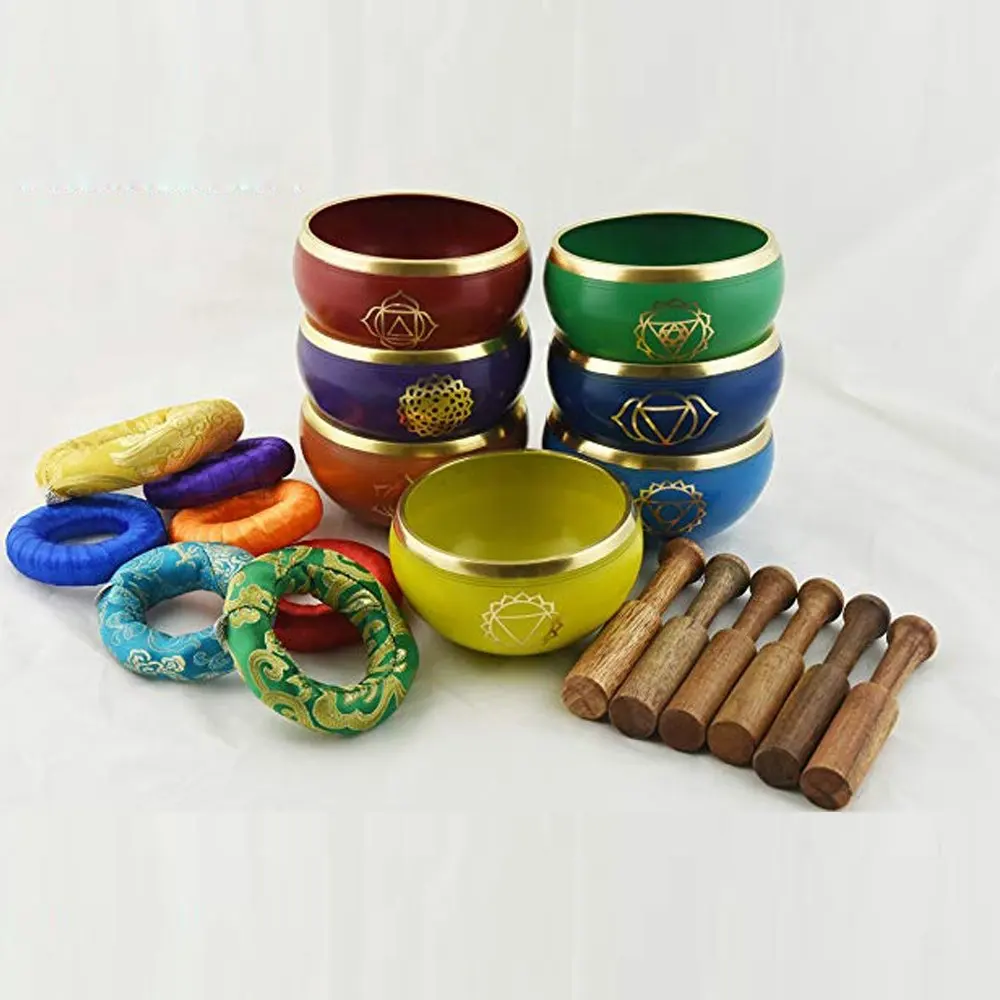 Sản Phẩm Mới Tùy Chỉnh Handmade Himalaya Bát Hát Tây Tạng Bát Chất Lượng Cao Và Rèn Cho Yoga/Thiền Để Bán