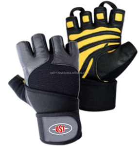 Gants de fitness en cuir unisexes de fabrication professionnelle, musculation, haltérophilie, équipement de musculation, OEM ODM raisonnable - Product Image 1