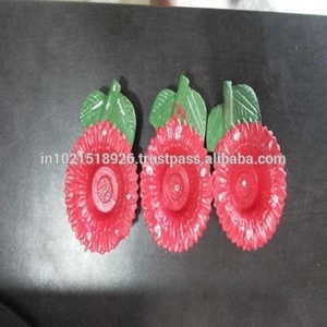 Designer Golden Earthen Pot Diya - Product Image 6