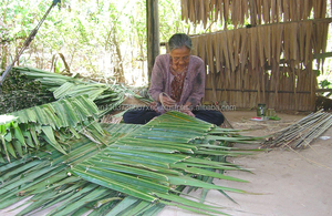 MATÉRIAU DE TOITURE FEUILLES DE PALMIER NATURELLES - Product Image 5