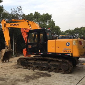 Excavadoras Hidráulicas Usadas Hyundai RH215 RH220 RH210 con Cucharón de 0.8m, Peso Operativo de 18000kg y Cabina con Aire Acondicionado en Venta - Product Image 1