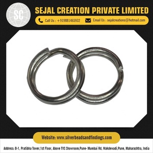 Top Selling Sterling Silver Jump <b>Rings</b> Oval Jump <b>Rings</b> Available Wholesale Price - Sejal Creation - Product Image 4