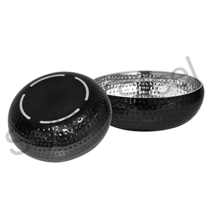 Bols à mélanger antidérapants, bol de rangement à fond en silicone coloré, bol belge, base en silicone martelé - Product Image 1