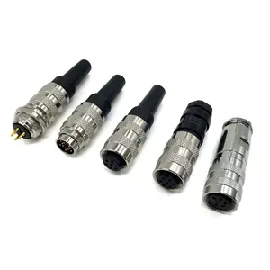 M16 Serie Ip67 2 3 4 5 6 7 8 12 14 19 24 Pin M16 Ronde Connector