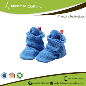 Private Label Newborn Infant Baby <b>Booties</b> Manufacturer in India - Baby Girl Boots Wholesale Factory Price Cotton Fabric - Product Image 6