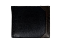 Dompet kulit asli Top kualitas tinggi dompet tempat kartu pria kulit asli 100% warna hitam desainer kapasitas besar mewah