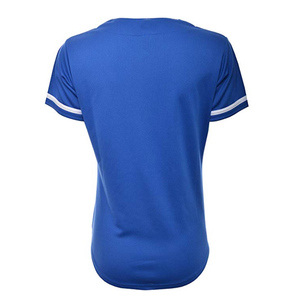OEM diseño personalizado rayas poliéster ropa deportiva Jersey secado rápido botón camisas béisbol Softball transpirable sublimación pantalones cortos - Product Image 4