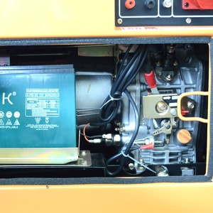 <span class=keywords><strong>KEYPOWER</strong></span> tipo abierto 3 Fase Diesel 5 kw generador portátil grupo electrógeno para venta - Product Image 3