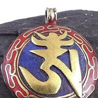 Pendentifs Om tibétains - Product Image 2