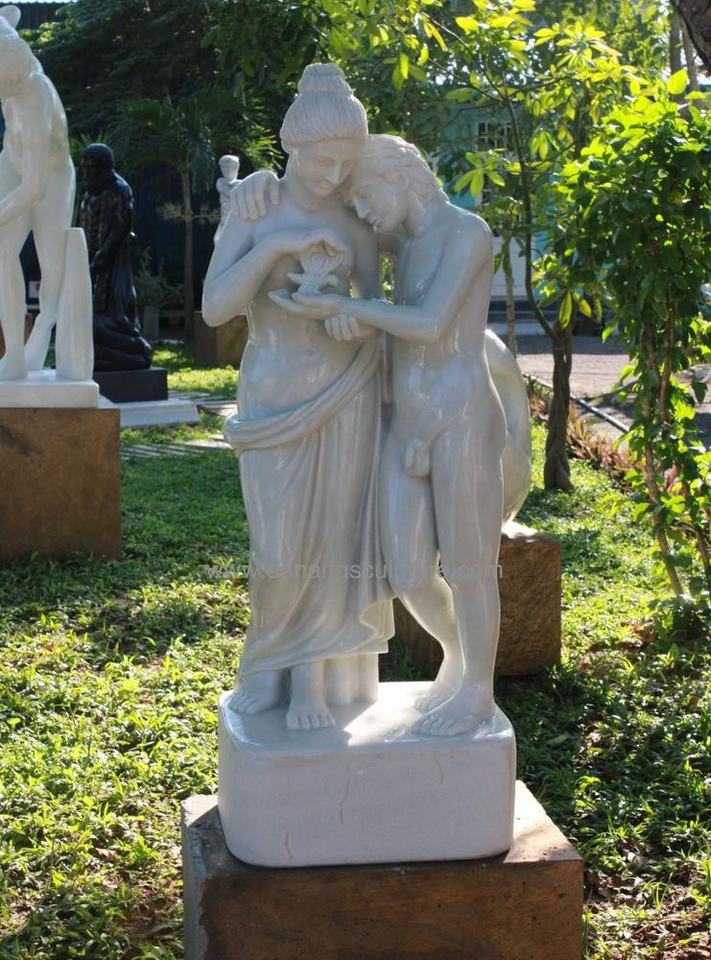 Marble Love Angel Statue | Famous Cupid and Psyche Statue DSF-CD16