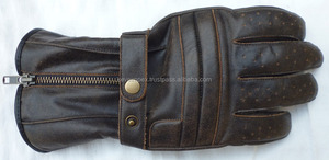 ถุงมือขับรถมอเตอร์ไซค์สีโบราณ - Product Image 4