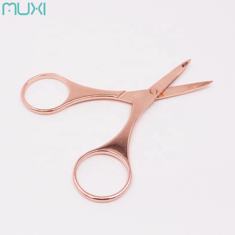 Ручные Ножницы «сделай сам», изогнутые глазные микроскопические Мини прямые ножницы, пружинные ножницы