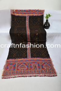 Rabari <b>Embroidered</b> Throw -Indian Tribal <b>Shawl</b>-Boho Tribal Textile-Vintage Rabari <b>Shawl</b> - Product Image 4