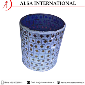 Candelabros votivos de cristal hechos a mano para la decoración del hogar, suministro al por mayor, artesanía de Metal impresa directamente de la India, compra a granel - Product Image 6