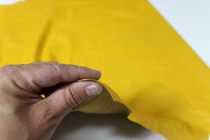 MANGO de cuero suave amarillo, piel de oveja, Napa de cuero suave de la mejor calidad, venta al por mayor - Product Image 2