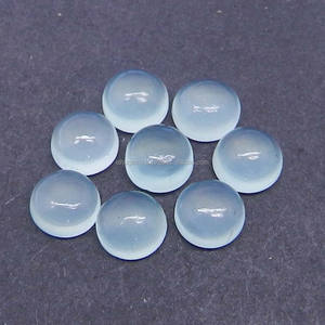 พลอยคาลซิโดนีทรงกลม6มม. พลอย1.15ก้อนทรงหลวมสำหรับเครื่องประดับเพื่อชิ้นงานที่มีเอกลักษณ์และสง่างาม - Product Image 2