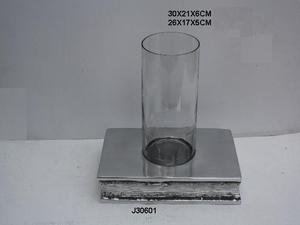High Quality <b>Book</b>-Shape Cast Aluminium Tea Light <b>Holder</b> with 6 Mirror Polish Tea Lights Home Decorative Metal <b>Holder</b> - Product Image 5