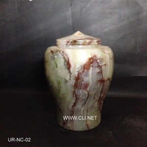 Urna Funeraria de Ónix para Adultos, de Alta Calidad, en Mármol, para Cenizas, de Origen Pakistaní, para Recuerdo Conmemorativo - Product Image 1