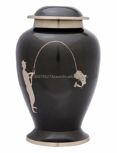 Urna Funeraria Americana para Adultos de Brassworld India, Artículos Funerarios de Metal y Latón con Temática Deportiva, Modelo BWI-786-15 - Product Image 5