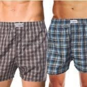 Bóxer corto de diseño a cuadros - Product Image 1