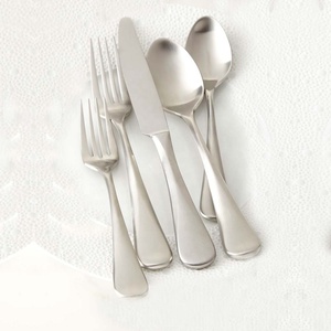 Cuillère en acier inoxydable manche solide ensemble de couverts décontractés avion argent poli ensemble de couverts ensemble de couverts élégant - Product Image 4