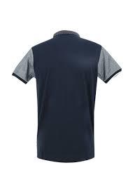 T-shirt polo sympa fait sur mesure pour hommes T-shirt polo respirant brodé par sublimation bicolore du Pakistan - Product Image 3