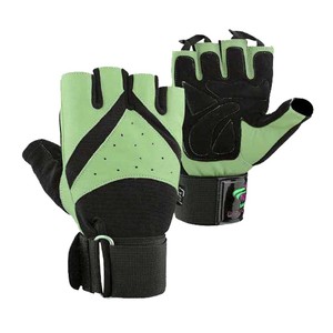 Gants d'entraînement légers et respirants en cuir véritable pour l'haltérophilie, prix de gros - Product Image 2