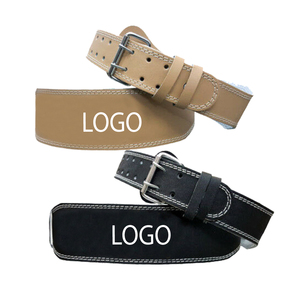 Cinturón de levantamiento de pesas pesado de alta calidad, cinturón de entrenamiento de gimnasio, cinturón de gimnasio de cuero personalizado OEM - Product Image 2