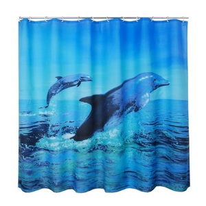 Rideaux de douche décoratifs Design imprimé Rideaux de douche pour salle de bain au meilleur prix en Inde - Product Image 4