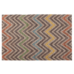 Alfombra de tejido plano de lujo con diseño bordado elegante Modelo de logotipo personalizado para rezar Precio atractivo para uso en la habitación - Product Image 1