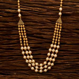 สร้อยคอมาลาชุบทอง โมติ - 15125 - Product Image 2