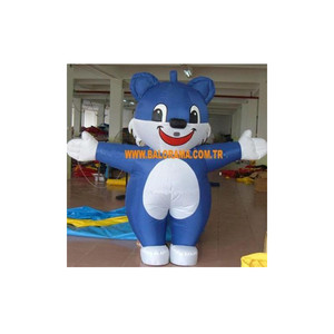 มาสคอตแมวสีน้ำเงินเป่าลม - Product Image 1