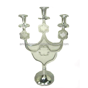 Candelabra Modern Stylish Metal <b>Candle</b> Stand With 5 <b>Candle</b> Light - Product Image 3