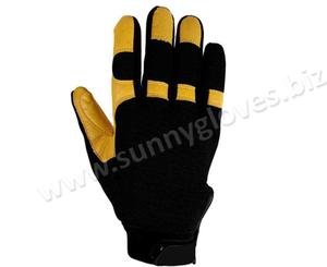 Gants mécaniques de qualité supérieure, accessoire en cuir, motif de palmier, de chèvre, mécaniques - Product Image 6