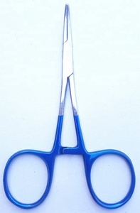 Outils de pêche en gros, pinces à poignée antidérapante, pinces à moustiques courbe en acier inoxydable, activités de pêche en plein air - Product Image 2